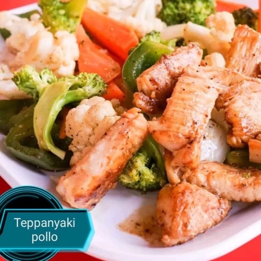Teppanyaki de Pachuga de Pollo