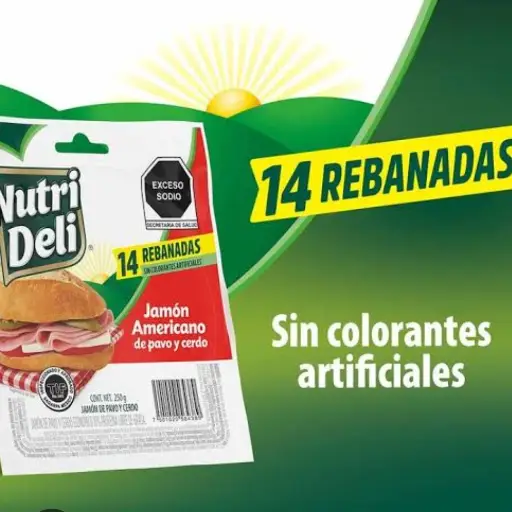 Jamón Nutri 250 Gr 