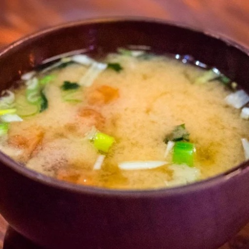 Misoshiru de mariscos