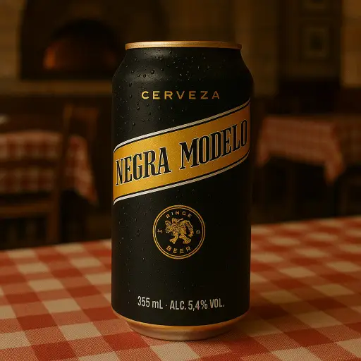 Negra Modelo latón 473 ml