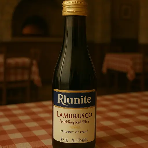 vino tinto Riunite Lambrusco 187 ml