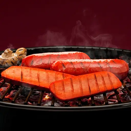 Salchicha asada Sencilla