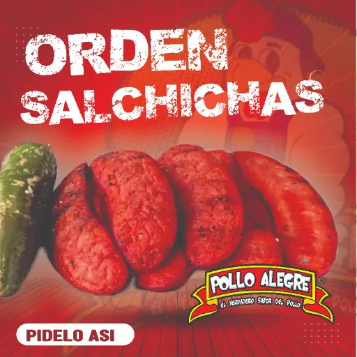 Orden c/3 Salchichas 