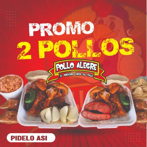 PROMO 2 POLLOS ASADOS