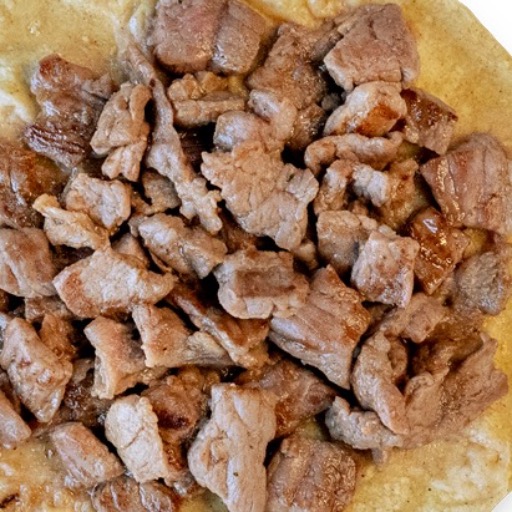 Taco de bistec sirloin