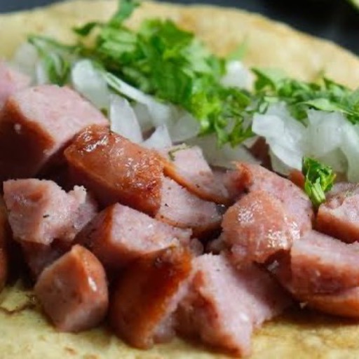 Taco de chorizo argentino 
