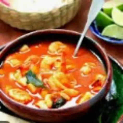 Caldo de Camarón c/Verduras