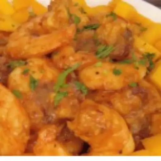 Camarones a la Mango Habanero