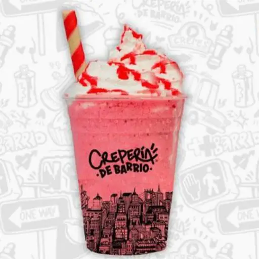 Frappé de Fresa natural
