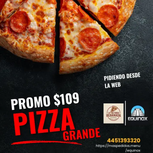 Promo pizza $109