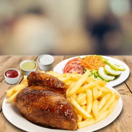 POLLO A LA BRASA MIXTO.