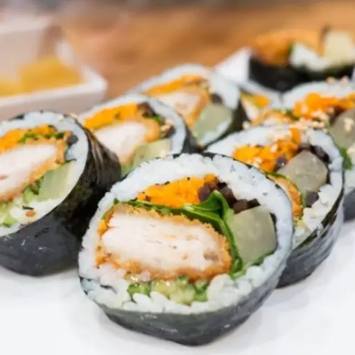 Donkatsu- Kimbap-돈까스 김밥 