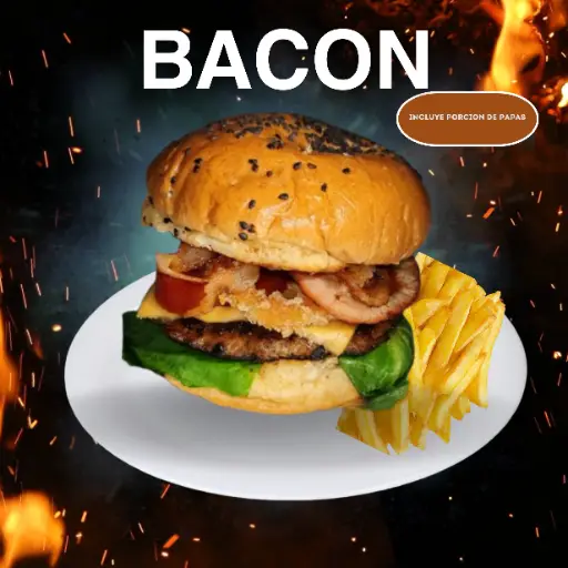 Hamburguesa bacon