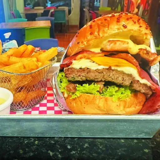 Hamburguesa sencilla 