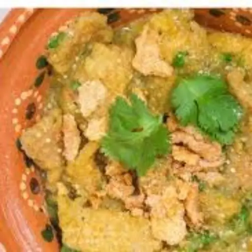 Chicharrón en Salsa Verde