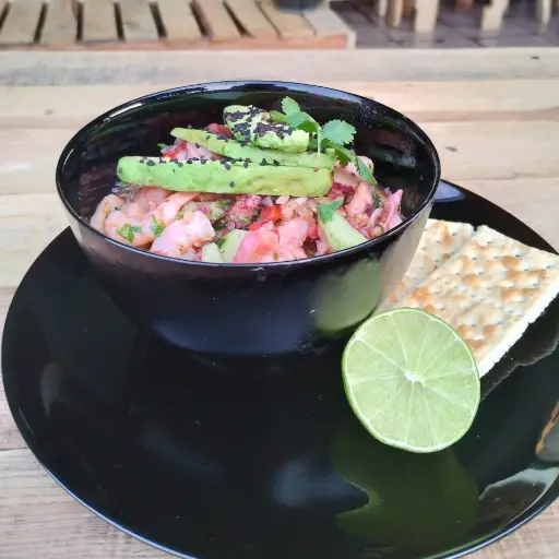 Ceviche de camarón 