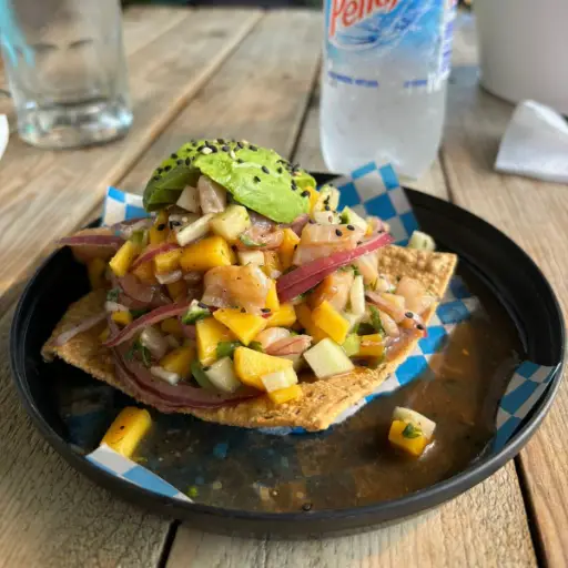 Tostada de Pescado