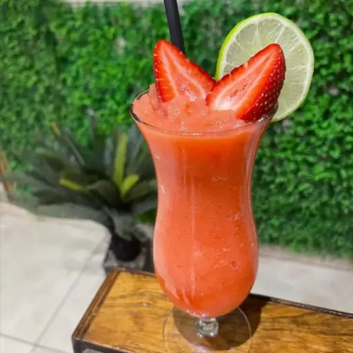 GRANITA DE FRESA CON LIMON