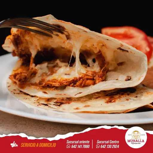 Orden de quesadillas con carne