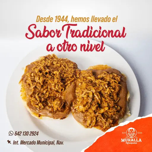 Molletes sencillos