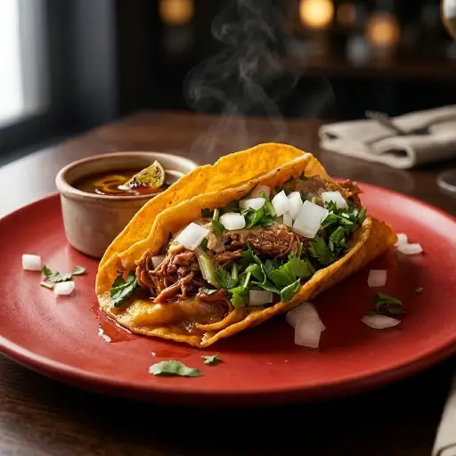 Taco Dorado de Birria