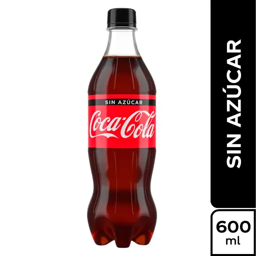 Coca Cola Sin Azucar 600ml