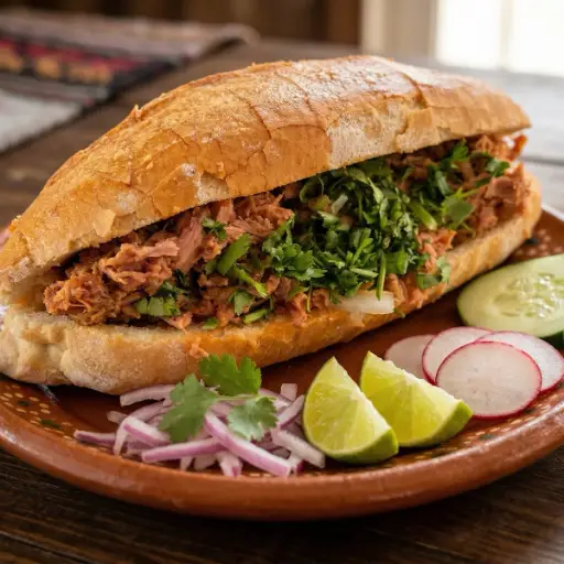 Torta de Birria