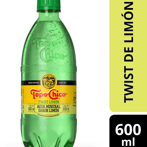 Agua Mineral TopoChico 600ml