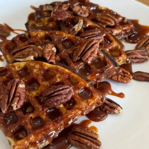 Waffle Pan de elote