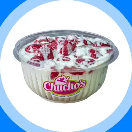 Fresas con crema