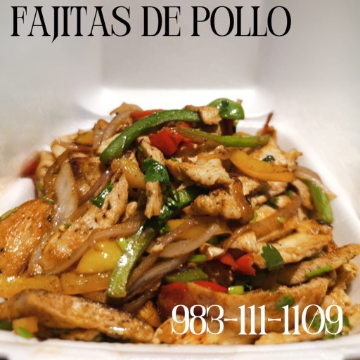 1 kilo de Fajitas de pollo 