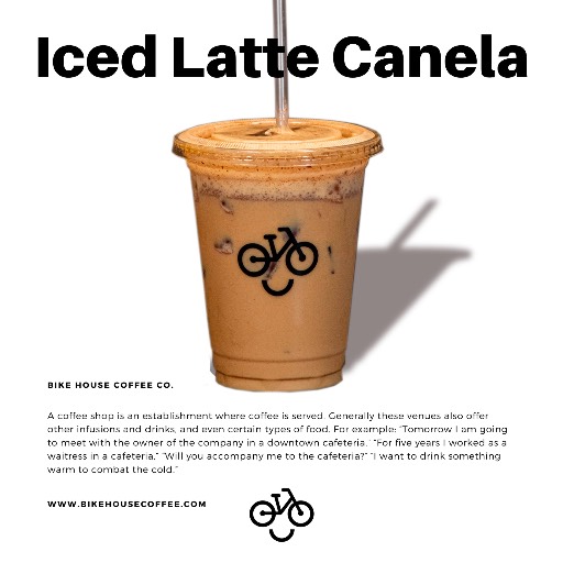Iced Latte Canela