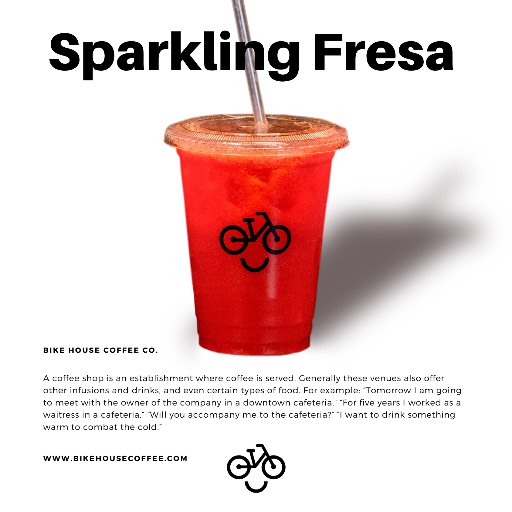 Sparkling Fresa (Frío)