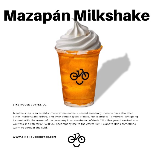 Mazapán Milkshake