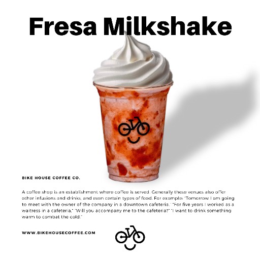 Fresa Milkshake