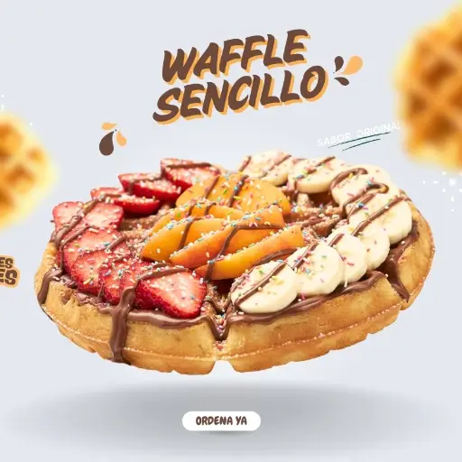 WAFFLE SENCILLO