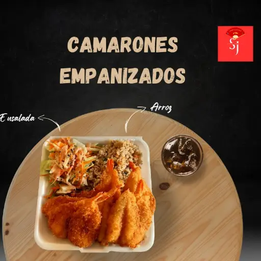 Camarones Empanizados 