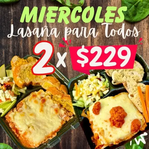 Miércoles 2x🍝