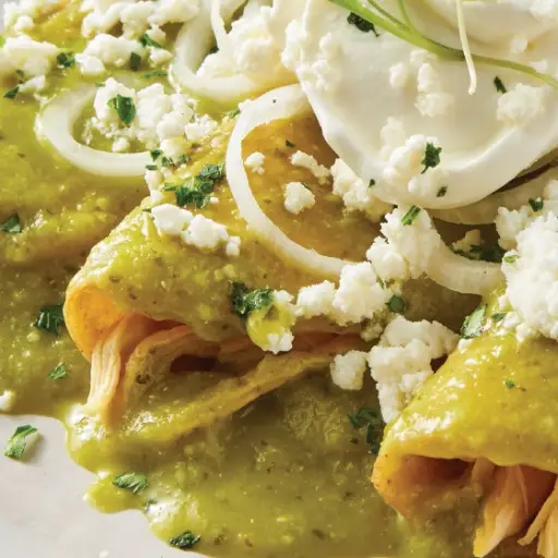 Enchiladas Verdes