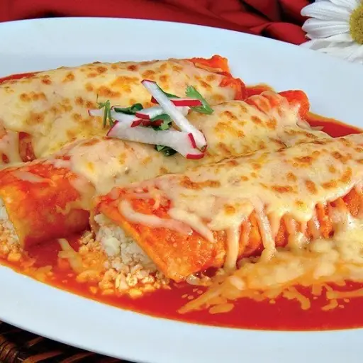 Enchiladas Rojas