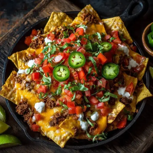 Nachos con Arrachera