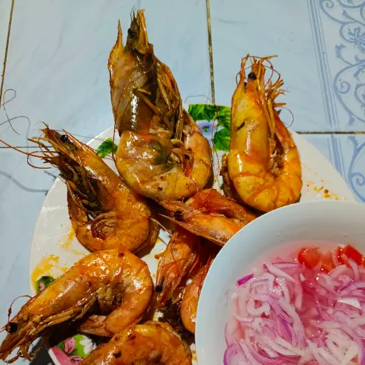 Langostinos Reventados