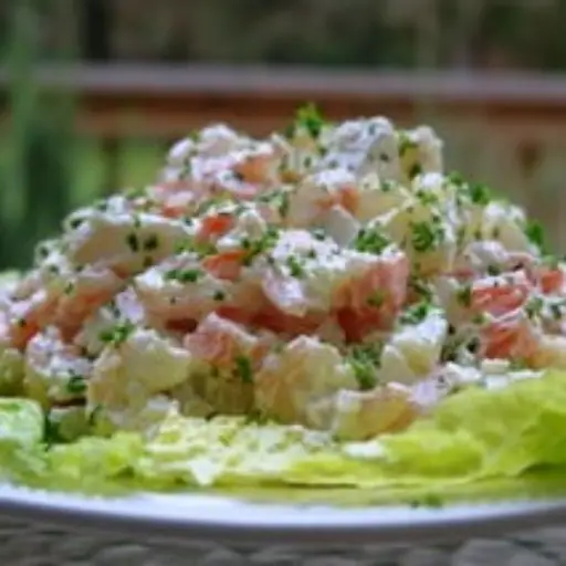 Ensalada de mariscos 