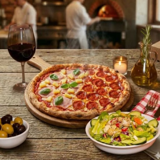 Combo Pizza Grande + Ensalada