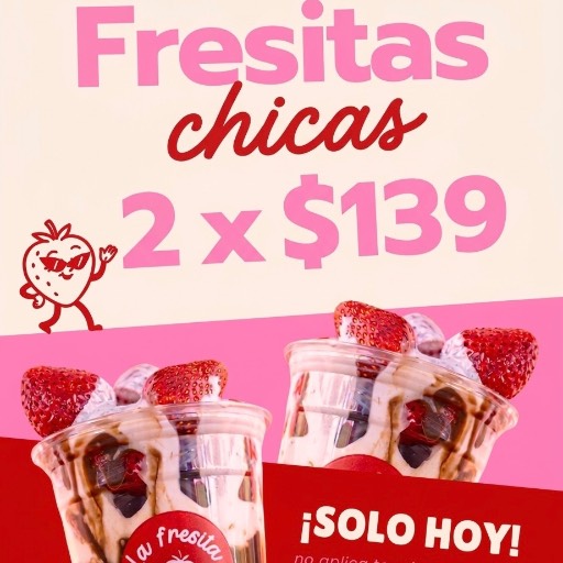 2 VASOS CHICOS A PRECIO ESPECIAL (16oz)