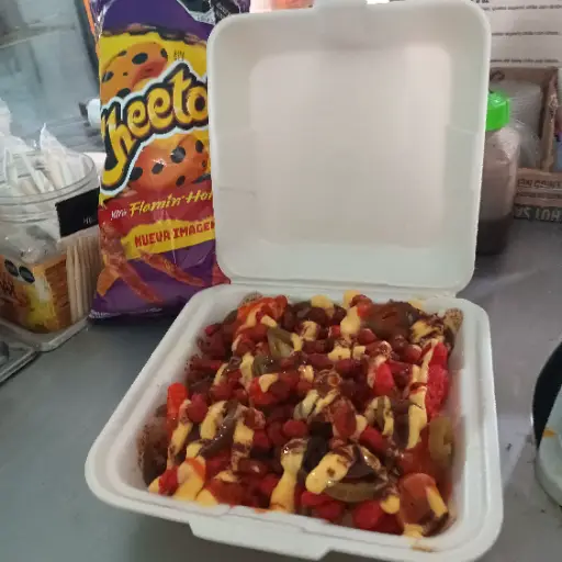 Cofre cheto flaming hot