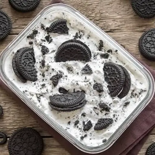 Helado artesanal de galleta oreo 16 oz