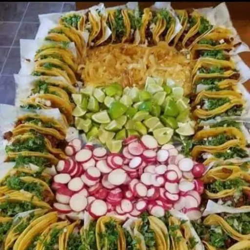 Charola de 50 tacos 