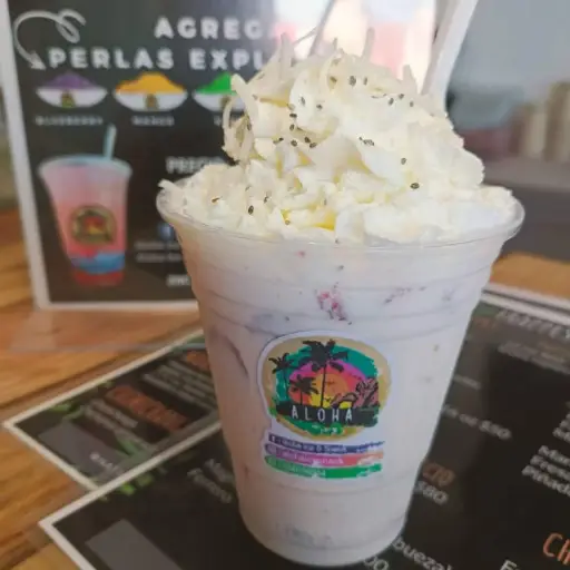 Fresas o duraznos con Crema 🍓