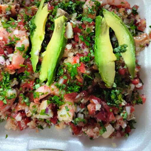 Camarón Ensalada individual 